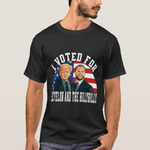 Camiseta Votei A Favor Do Felon E Do Hillbilly