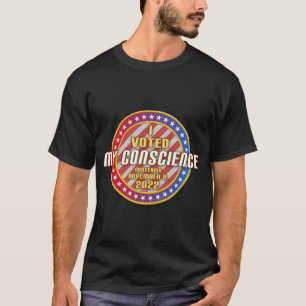 Camiseta Votei a minha Consciência Midterms 2022 (indy)