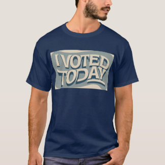 Camiseta Votei hoje