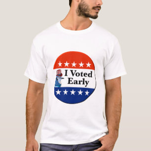 Camiseta Votei No Início De 2024