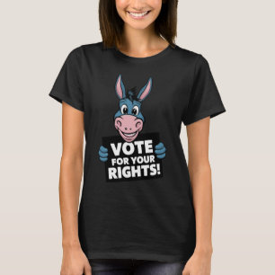 Camiseta Votem Pelos Seus Direitos! Adesivo