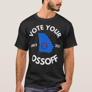 Camiseta Votem seu Ossoff para Jon Sacudir Georgia Runoff 2