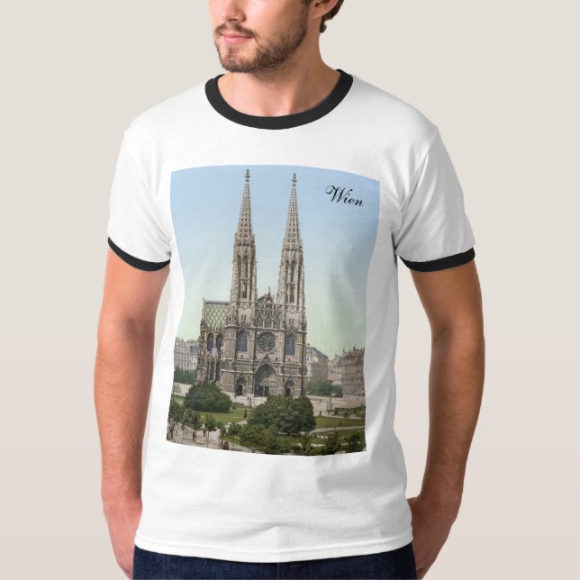 Camiseta Votivkirche Viena (c. 1900) (Frente)