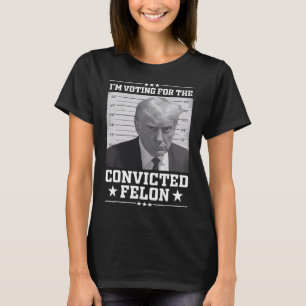 Camiseta Voto A Favor Da Trump De Felon 2024