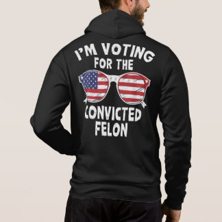 Camiseta Voto A Favor Do Condenado Felon Funny Trump 2024