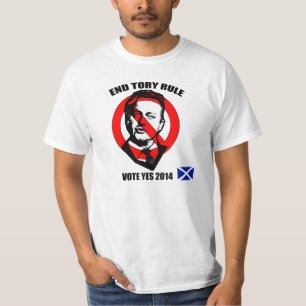 Camiseta Voto da regra do Tório da extremidade sim para a