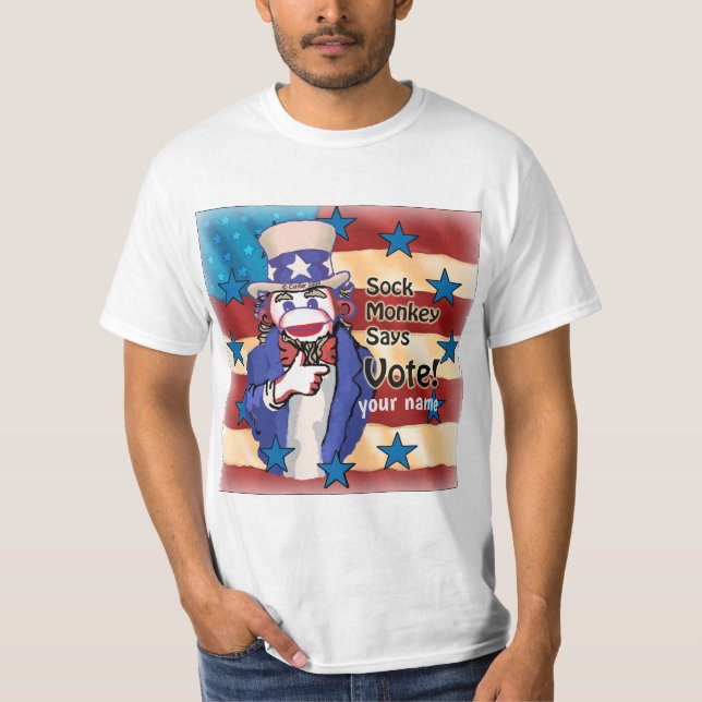 Camiseta Voto do Macaco de Meia   (Frente)