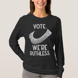 Camiseta Voto dos direitos das mulheres Somos impiedosos