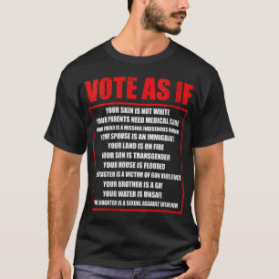 Camiseta Voto legal Como Se Funny Registrasse Eleição Do El