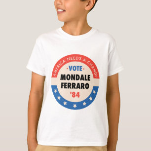 Camiseta Voto Mondale/Ferraro '84