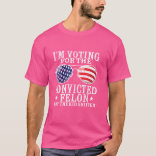 Camiseta Voto Para O Condenado Felon E Não Para O Miúdo Sni