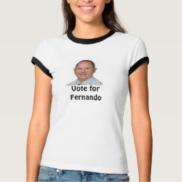 Camiseta Voto para o T de Fernando