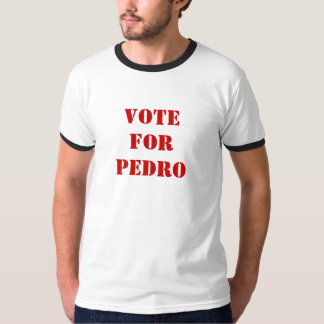 Camiseta Voto para Pedro