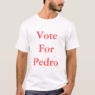 Camiseta Voto para Pedro