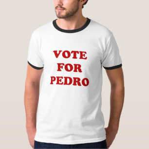 CAMISETA VOTO PARA PEDRO