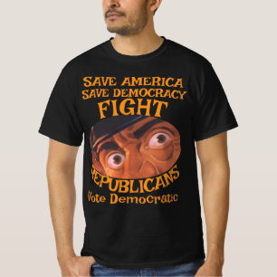 CAMISETA VOTO ZL X1 KP PARTIDO DEMOCRATA CUSTO DE ELEIÇÃO T