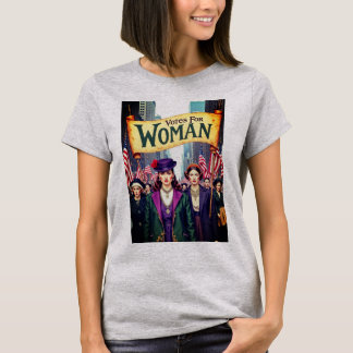 Camiseta Votos A Favor Das Mulheres Sufrágio 2025
