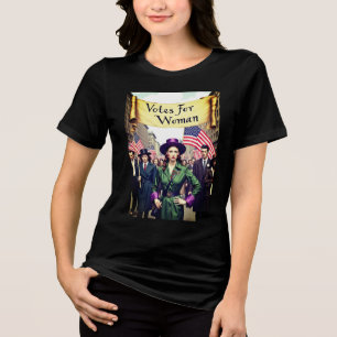 Camiseta Votos A Favor Das Mulheres Sufrágio 2025