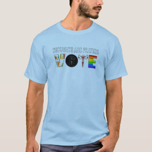 Camiseta Votos Pensamentos e Orações Não Funcionam