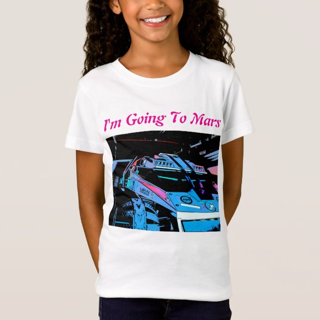 Camiseta Vou a Marte (Frente)