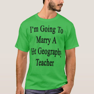 Camiseta Vou Ao Casado De Um Professor De Geografia Quente