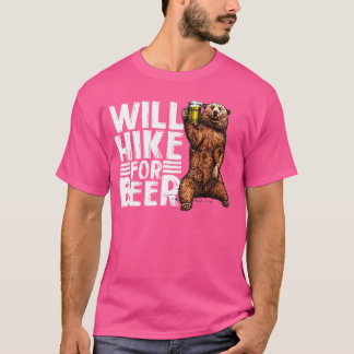 Camiseta Vou Caminhar Para Cerveja Divertido Caminhando Ama