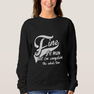 Camiseta Vou correr, mas estou reclamando da meia-maratona