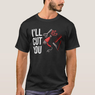 Camiseta Vou Cortá-Lo Por Hairdresser Hair Stylist 1