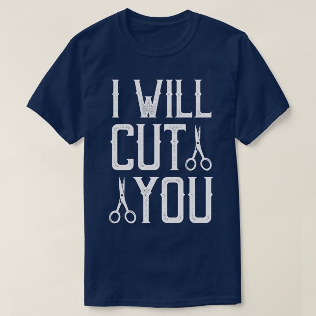 Camiseta Vou Cortar-Te 3 (Frente do Design)