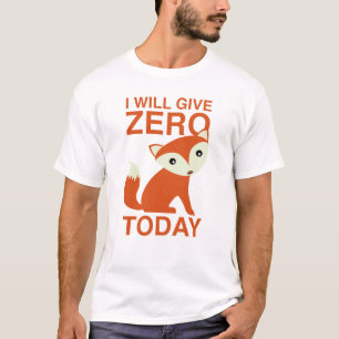 Camiseta Vou Dar Raposa Zero Hoje
