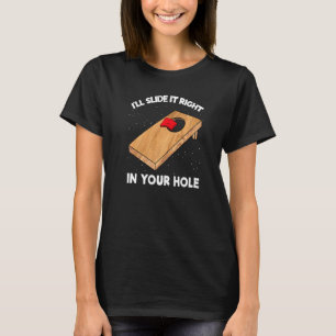 Camiseta Vou Deslizar para Dentro do Seu Buraco Saco de Fe