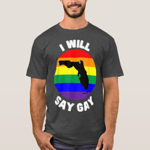 CAMISETA VOU DIZER: DIREITOS DE CRIANÇAS LGBT DA GAY FLORID