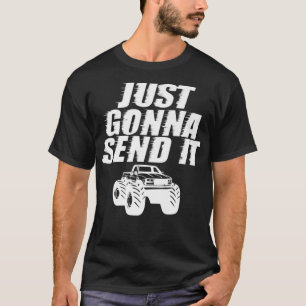 Camiseta Vou Enviá-Lo Meme Hilário Levantou Grande Monstr