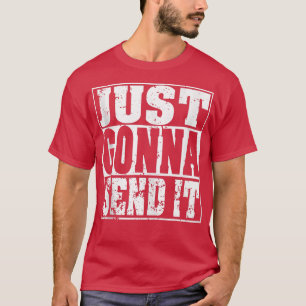 Camiseta Vou Enviá-Lo Motocross Dirt Bike Snowmobile