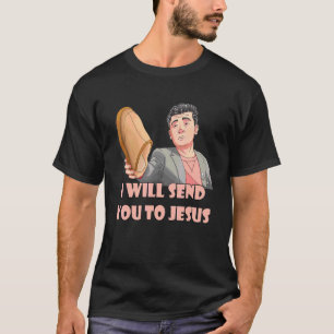 Camiseta Vou Enviá-Lo Para Jesus Memória Steven Ele Cita