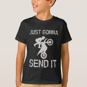 Camiseta Vou Enviar Bicicleta de Terra