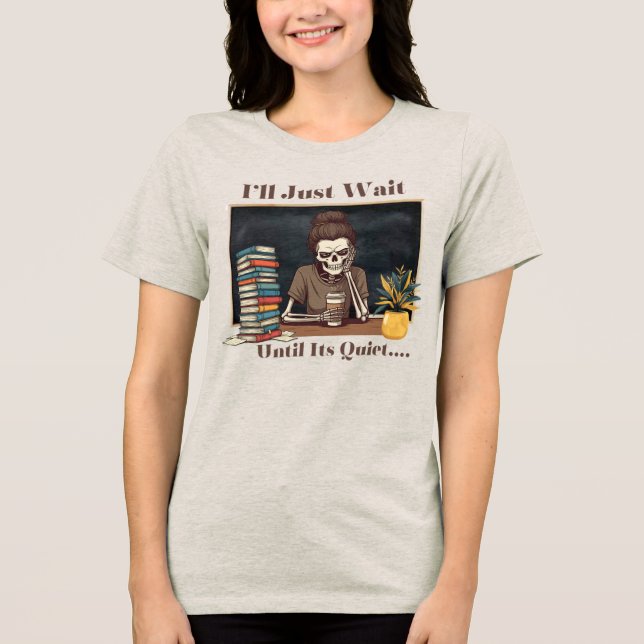 Camiseta Vou esperar. (Frente)