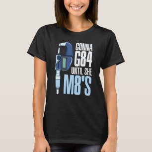 Camiseta Vou G84 Até Ela M8s Mecânico Cnc Maquinista Hum