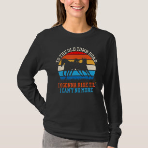 Camiseta Vou Levar Meu Cavalo Piloto Retro Vintage Engraçad