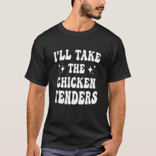 Camiseta Vou Levar Os Tenders De Frango Citação Engraçada