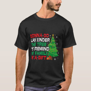 Camiseta Vou Me Deitar Debaixo Da Árvore Piada Família Nata