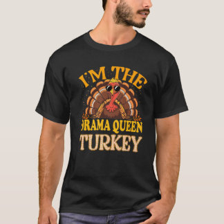 Camiseta Vou me juntar ao Drama Rainha Turquia Ação de Graç