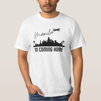 Camiseta Vou para casa Manila Filipinas