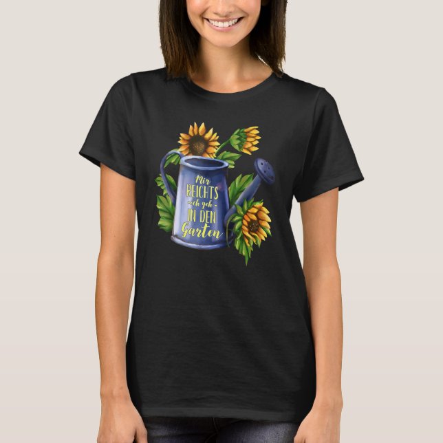 Camiseta Vou Para O Jardim De Hobby 1 (Frente)