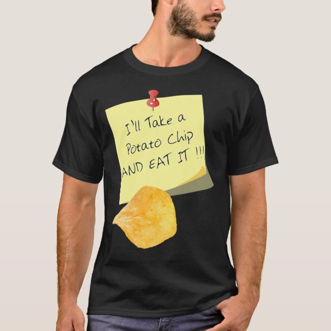Camiseta Vou Pegar Uma Batata E Comê-La! (Frente)