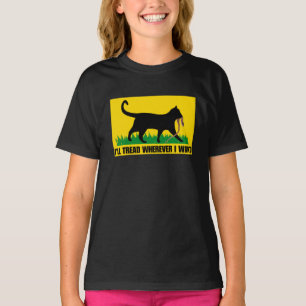 Camiseta Vou pisar onde eu quiser