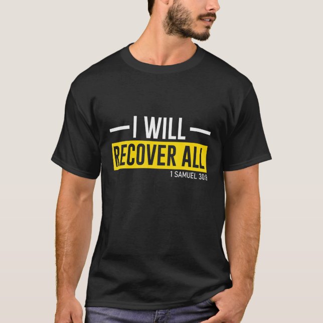Camiseta Vou Recuperar Tudo (Frente)