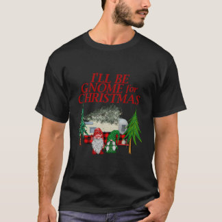 Camiseta Vou Ser Gnomo Para O Campo De Natal