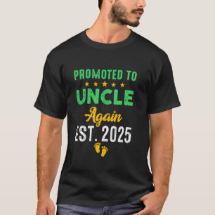 Camiseta Vou Ser Tio Novamente Promovido a Tio Ag