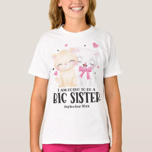 Camiseta Vou Ser Um Anúncio De Bebê Irmã.